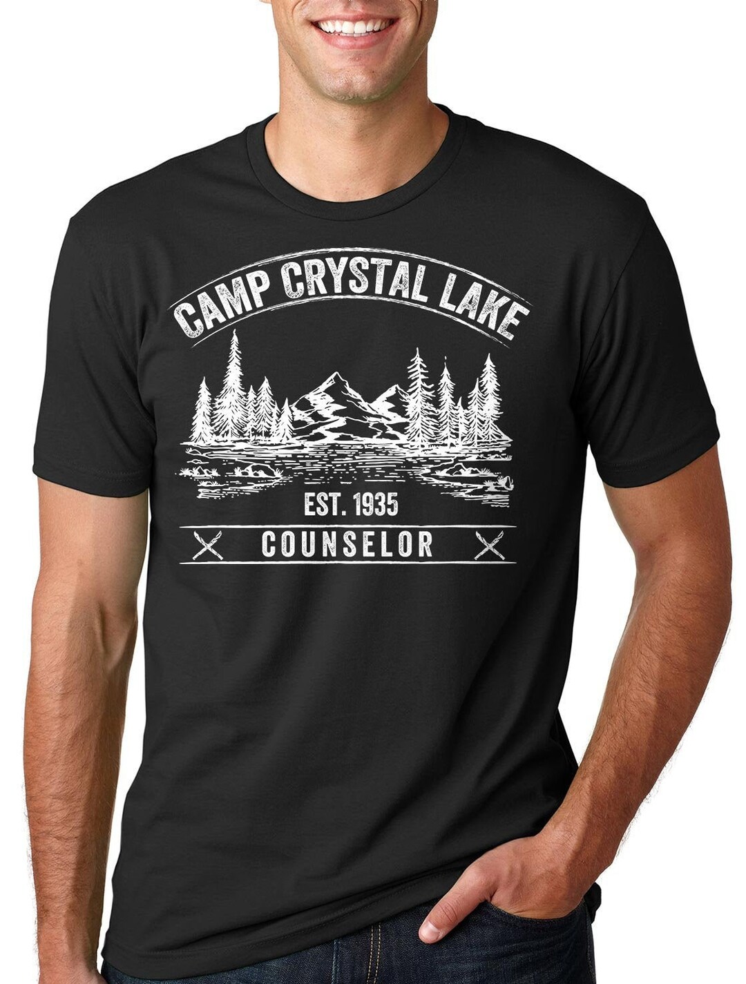 Camp Crystal Lake T-Shirt - Etsy 日本