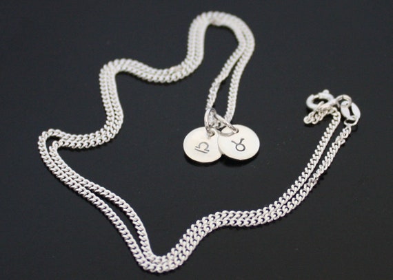 Etsy horoscope deals necklace
