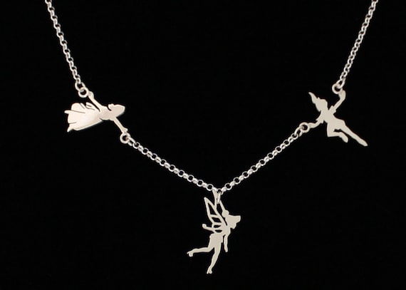 Tinkerbell necklace sterling silver new arrivals