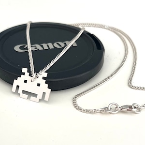 STEEL DROPS INVADER NECKLACE シルバー925 STEEL DROPS INVADER NECKLACE シルバー925