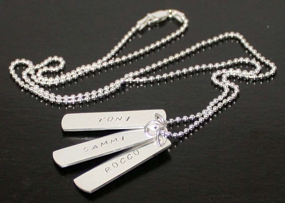 Buy Tag Necklace Sterling Silver 925 Personalized Dog Tags