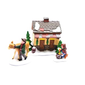 Department 56 Heritage Village Collection &quot;Tending The Calves&quot; - EUC
