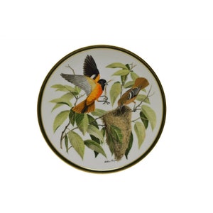 Franklin Porcelain Collector Plate Wedgwood The Baltimore Oriole 1977