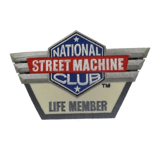 Vintage Sew On Patch National Street Machine Club 