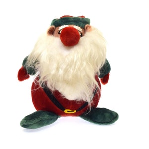 Kamar 1970&#39;s Plush Christmas Santa Claus Made In Japan