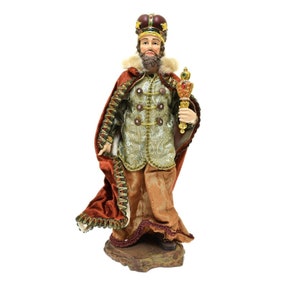 Kirkland Signature Nativity Replacement King Rust Cape (From Set 562001)