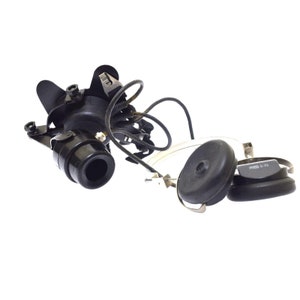 Antique Military Headset Headphones Telegraph w/ Mouth Piece Untested