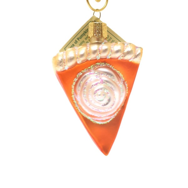 Old World Christmas Christbaumschmuck - Handgeblasene Glas Ornamente Orange