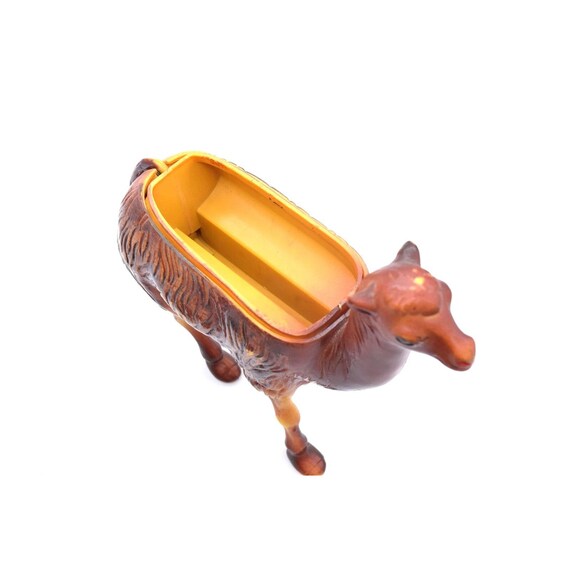 Vintage Plastic Camel Mechanical Cigarette Dispenser 7.25