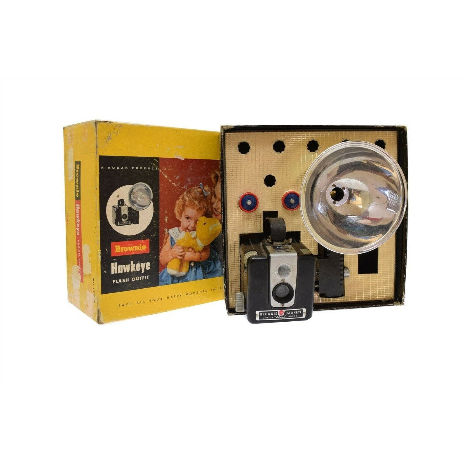 Kodak Brownie Hawkeye ストロボカメラ フラッシュ付き カメラ