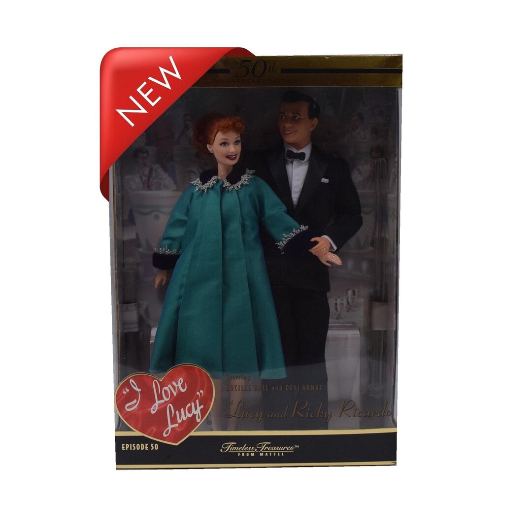 Barbie I Love Lucy 50th Anniversary 2000 Lucy and Ricky Ricardo 28553 ...
