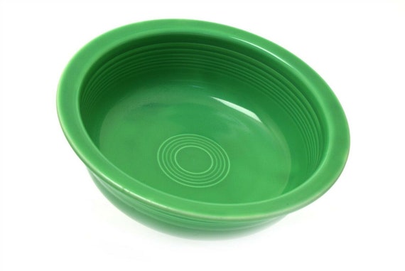 Vintage Fiestaware Fiesta HLC Nappy Bowl Serving Green Dry
