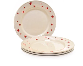 Classic by Oneida Star Pattern 11 3/8" Dinner Plate (Set of 4)