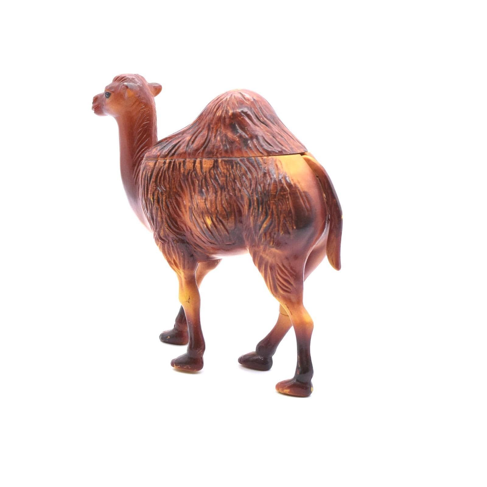 Vintage Plastic Camel Mechanical Cigarette Dispenser 7.25