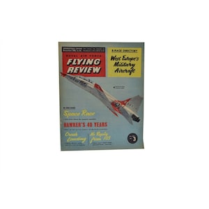 Royal Air Force Flying Review International Edition December 1960 Vol 16 #3 USAF