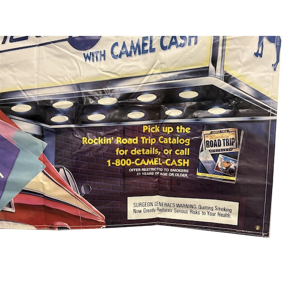 VTG 1996 Joe Camel R.J. Reynolds Tobacco Ticket Master Vinyl