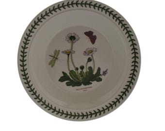 Vintage Portmeirion Botanic Garden Dinner Plate: Sweet Pea