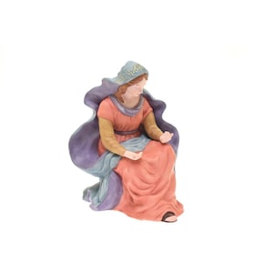Kirkland Signature 1999 Nativity 13 Piece- Replacement Figurine Kneeling Mary