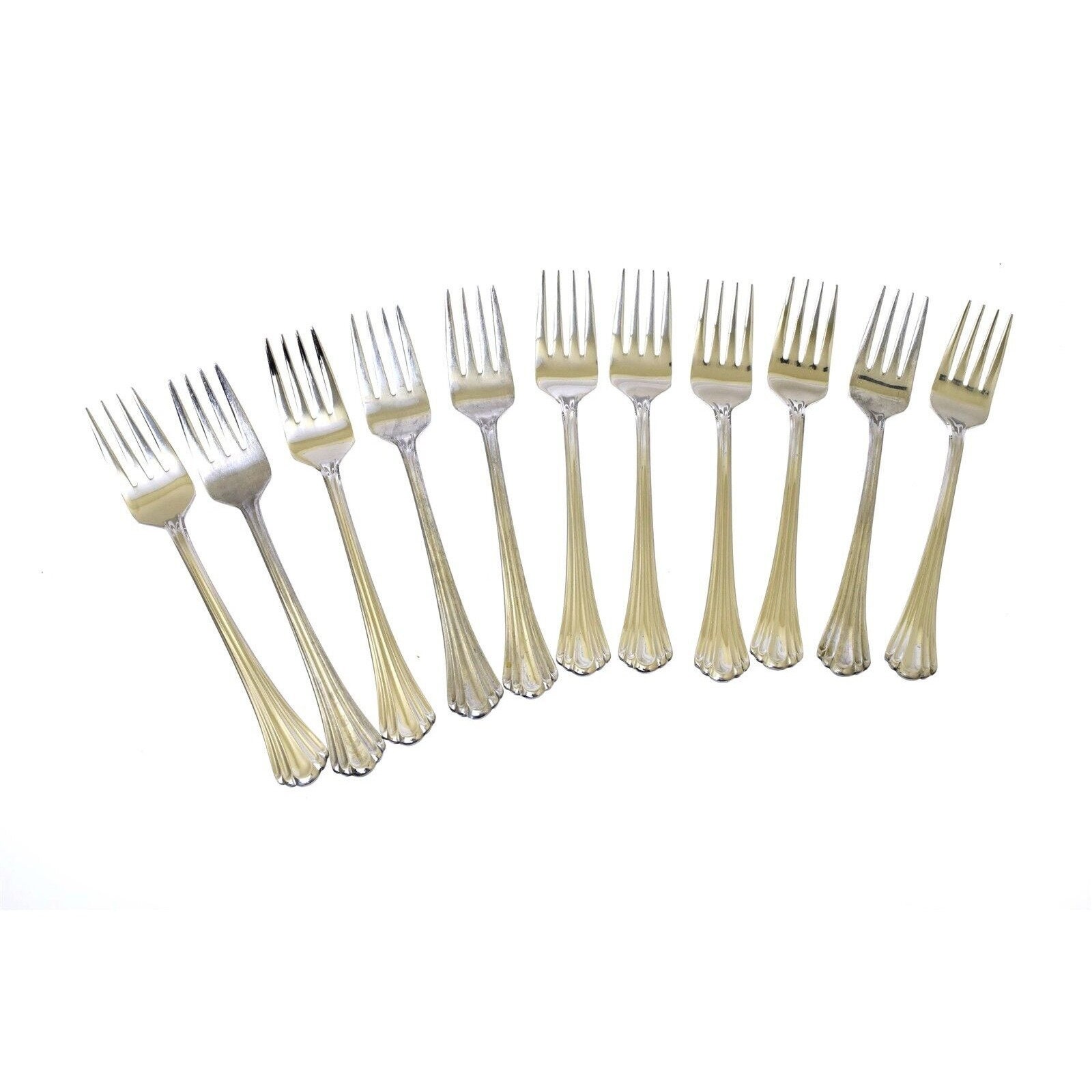 Estoril by Reed & Barton Select Stainless Flatware Salad Forks 6 3