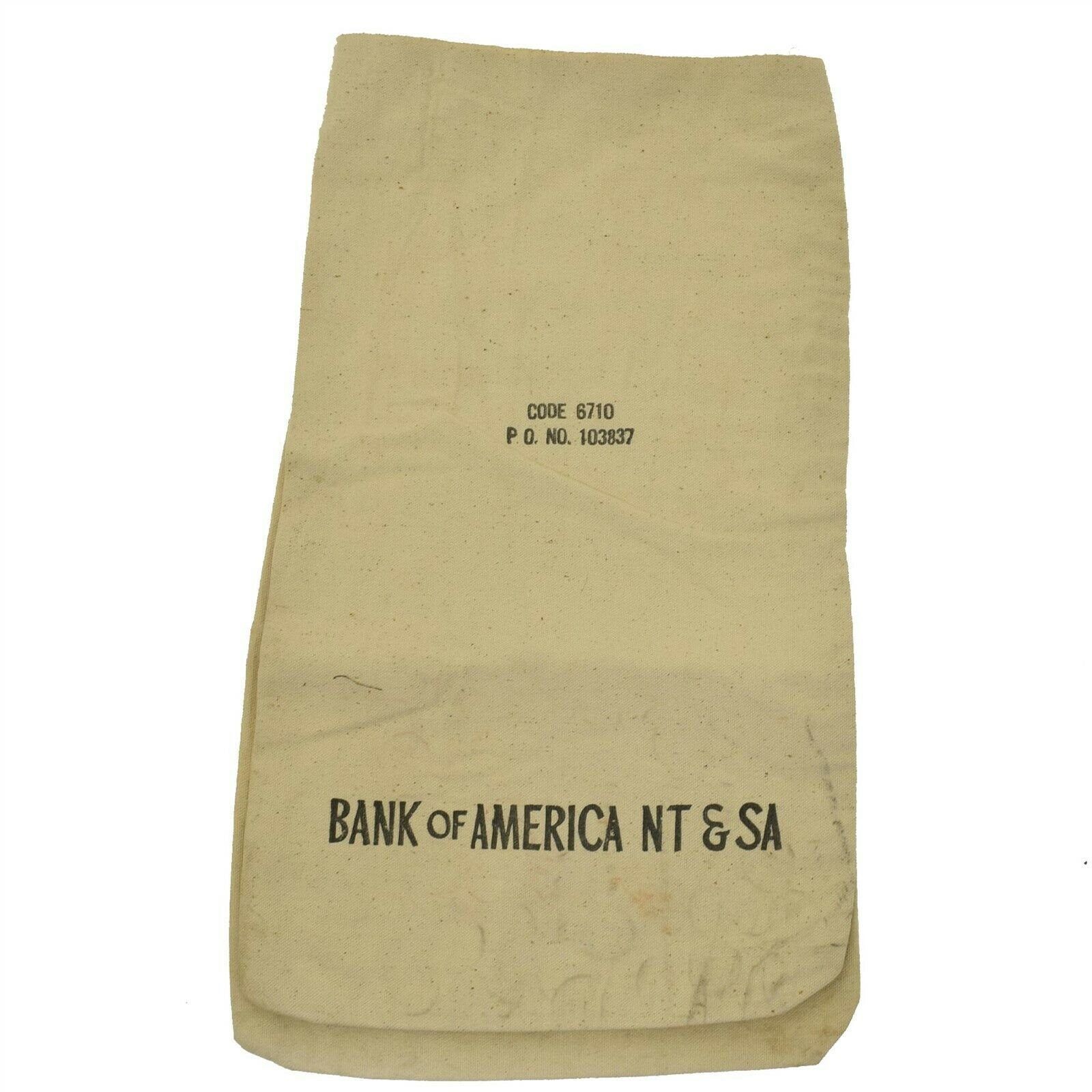 Vintage Bank Deposit Bags Bank of America Lot 6713 & 6710- Qty 16