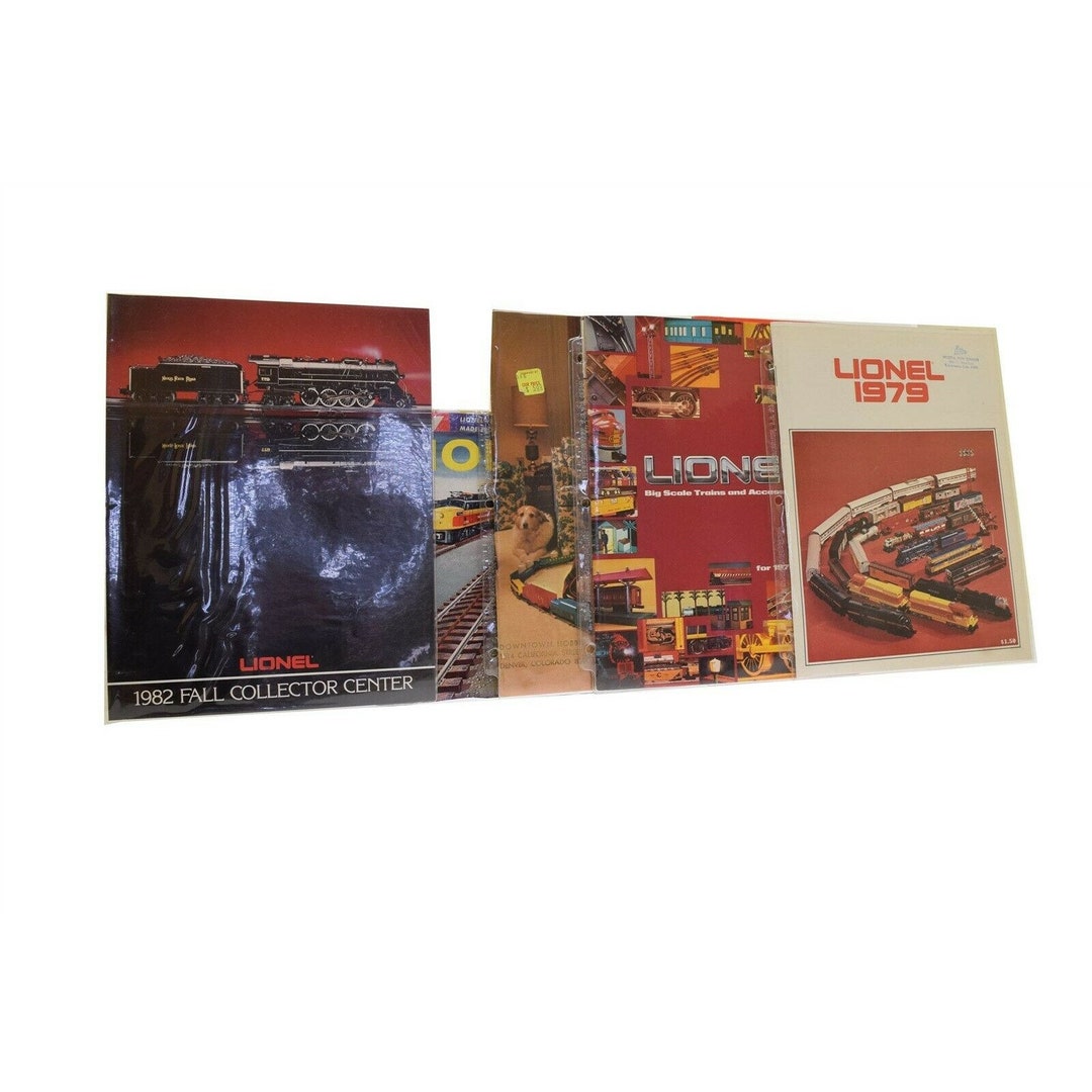 Lionel Train Catalogs 1941 57 73 76 78 79 82 89 Track Layout Super O