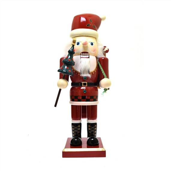 Large wooden nutcracker figures deals