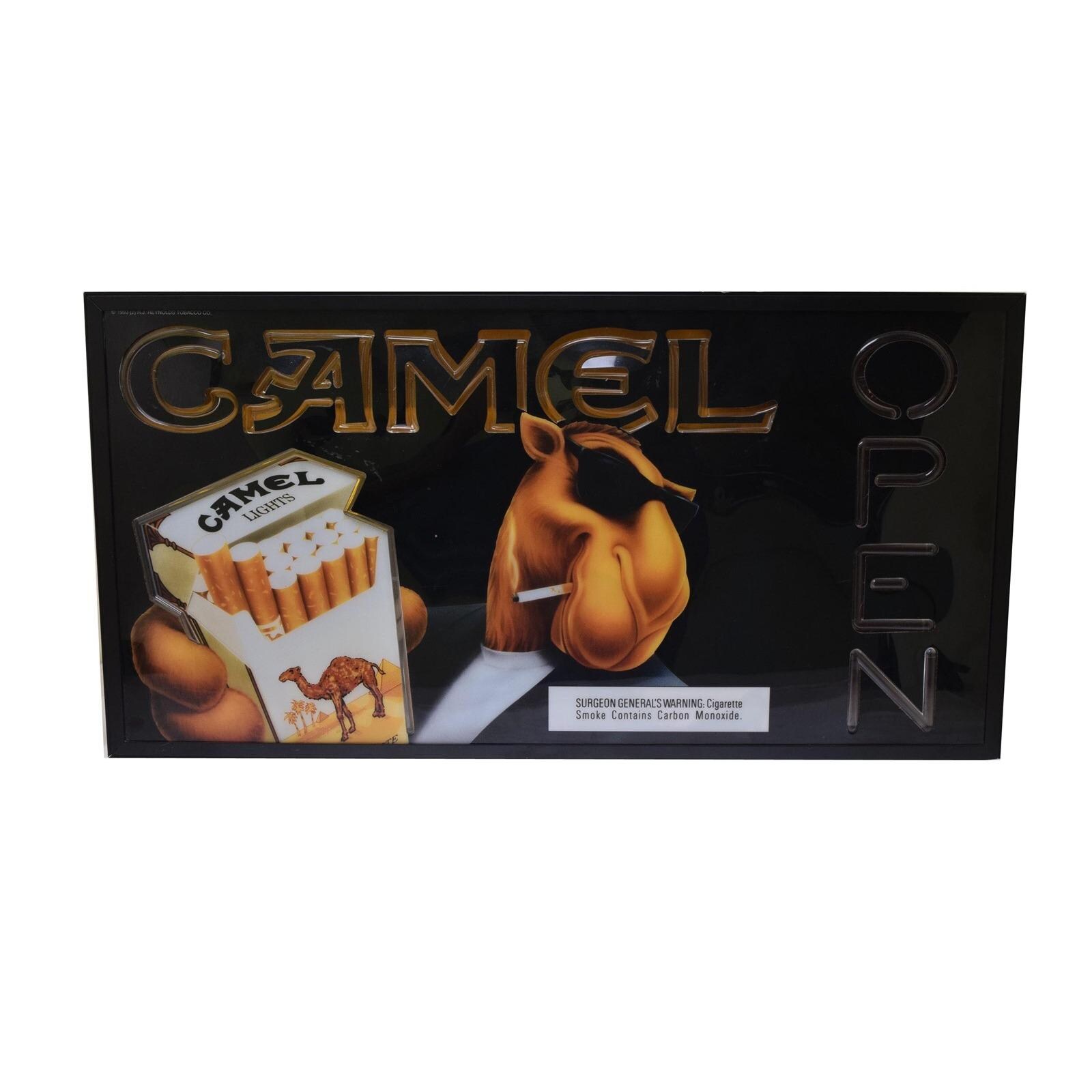 Camel Cigarette Sign Metal - Etsy