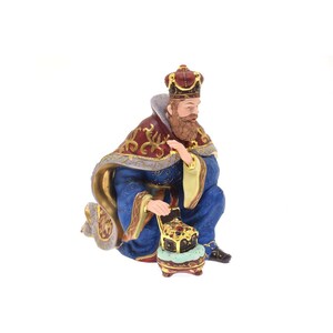 Kirkland Signature 1999 Nativity 13 Piece- Replacement Kneeling King Wise Man