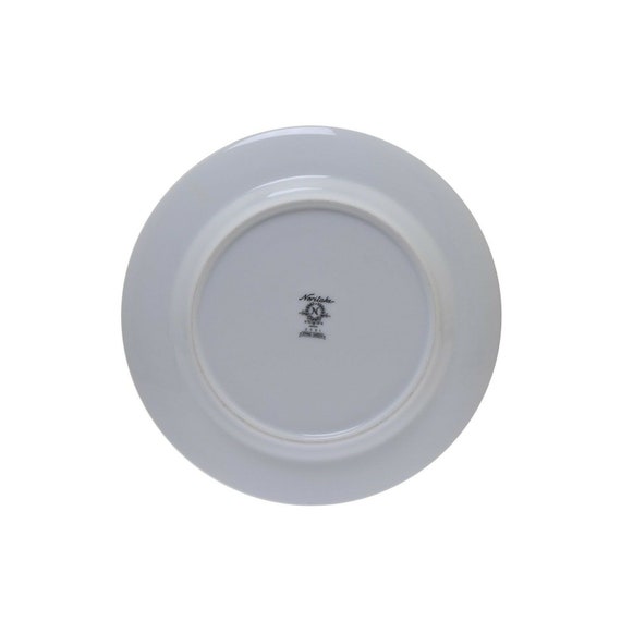 Noritake Spring Garden 2551 Flowers Silver Trim 8.25