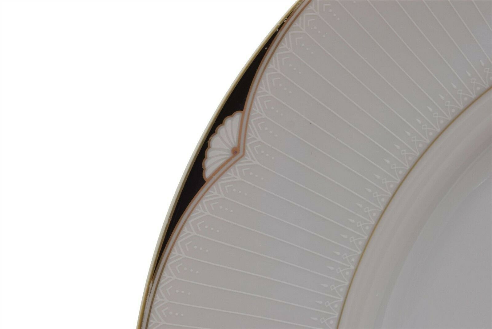 Mikasa Aegeam L5587 White Gold Black Fan 6.5 Mikasa Aegeam L5587 White Gold Black Fan 6.5