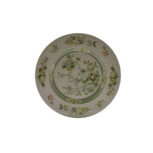 Royal Doulton Tonkin White Green 8 1/8&quot; Salad Plate