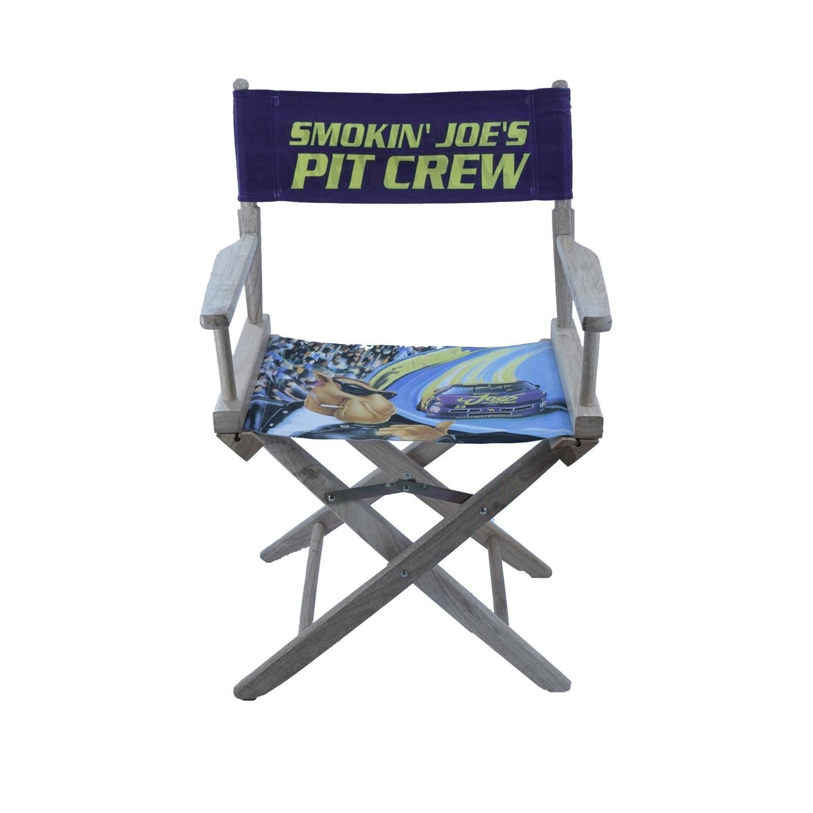 VTG Joe Camel Wood & Fabric Directors Chair Smokin' Joe's Pit Crew