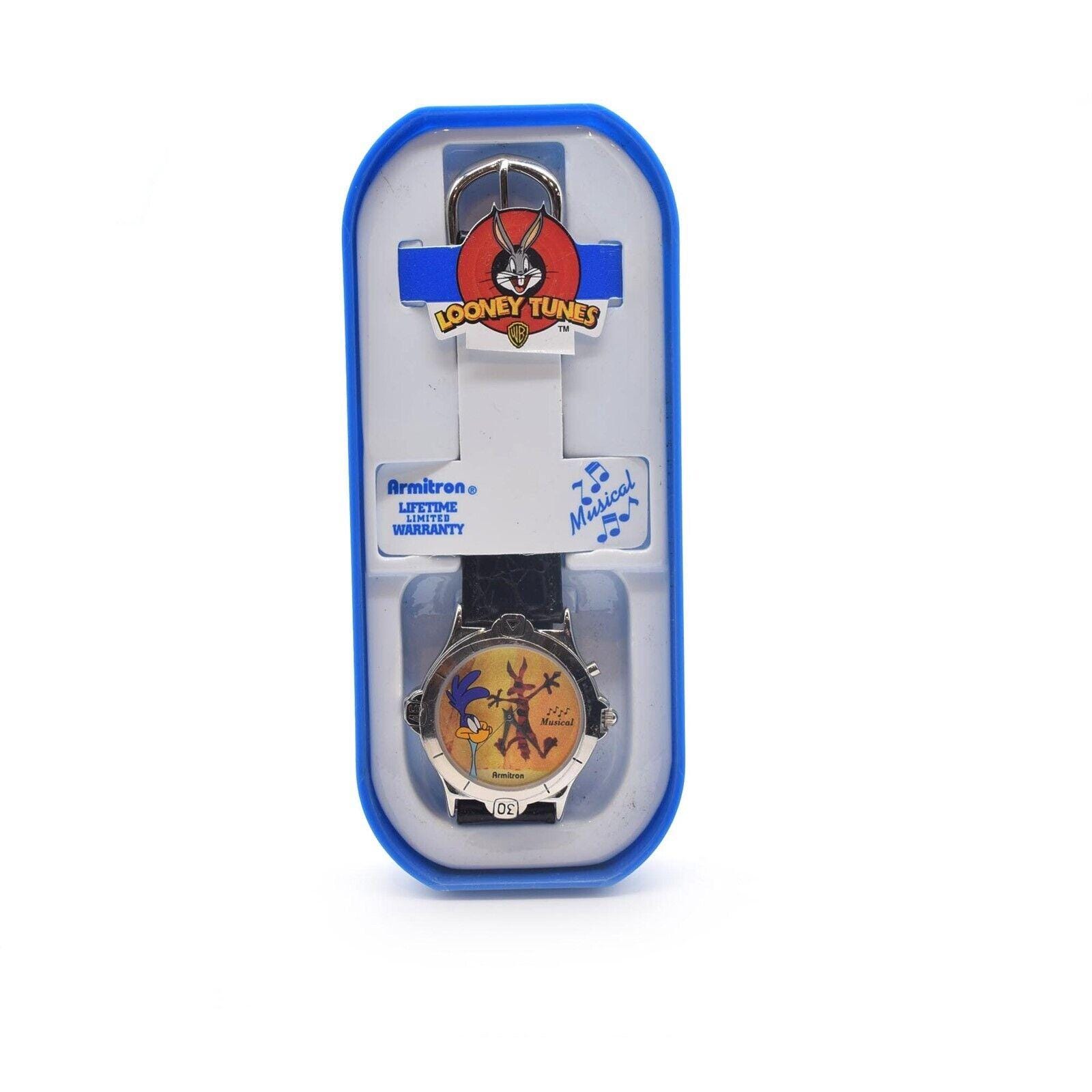 Armitron Women\'s Watch 2200/61 Looney Tunes Will E. Coyote & Roadrunner Vintage 1989 RARE ROAD RUNNER  main image 3