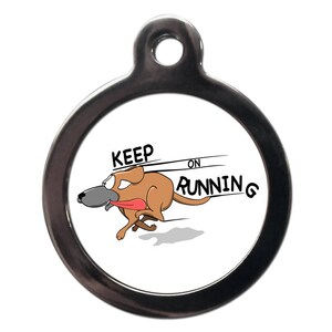 Keep on Running Pet  Tag