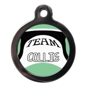 Team Collie Pet Tags