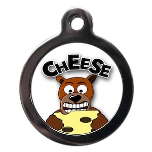 Cheese Pet Tag