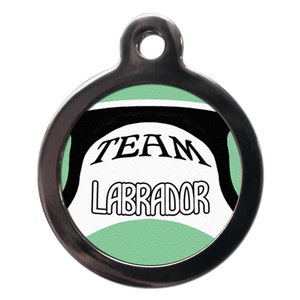 Team Labrador Pet Tags