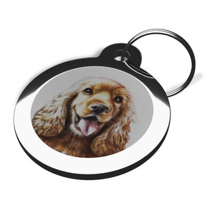 Médailles pour chien de race cocker