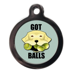 Got Ball Pet  Tag