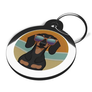 Dachshund Pet Tags - Various Designs Available