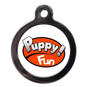 Puppy Pet Tag - Puppy Fun Tags