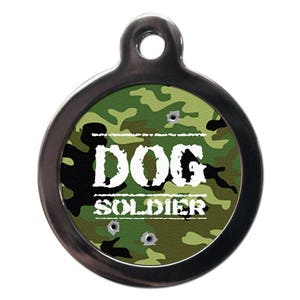 Médaille camouflage pour animal de compagnie