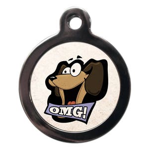 Funny Pet Tag - OMG Pet Tags