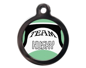 Team Husky Haustier Tags