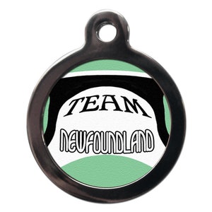 Team Newfoundland Pet Tags