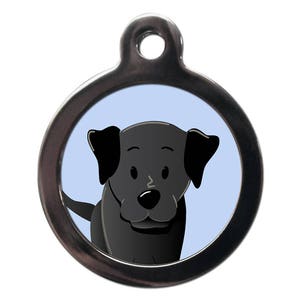 Personalized Pet Tag -  Black Labrador Pet Tags