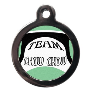 Team Chow Chow Pet Tags