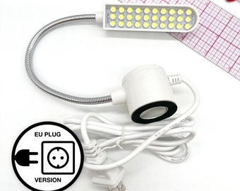 EU European Version Plug- Powerful Magnetic Adjustable Sewing Machine 30 LED Light