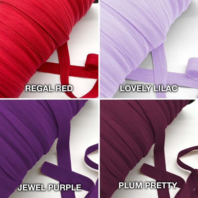 Stitch Love Studio- 3/4 inch (20mm) fold over elastic