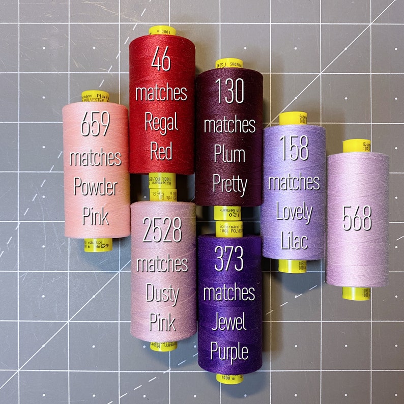 Stitch Love Studio- Gutermann thread in a variety of colors